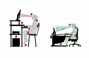 Правильная осанка за столом перед компьютером: признаки нарушения, советы по организации рабочего места, эффективные упражнения для прямой спины